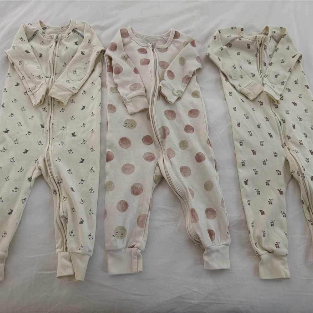Pehr Cotton Pajama Bundle, Size 12 -18m